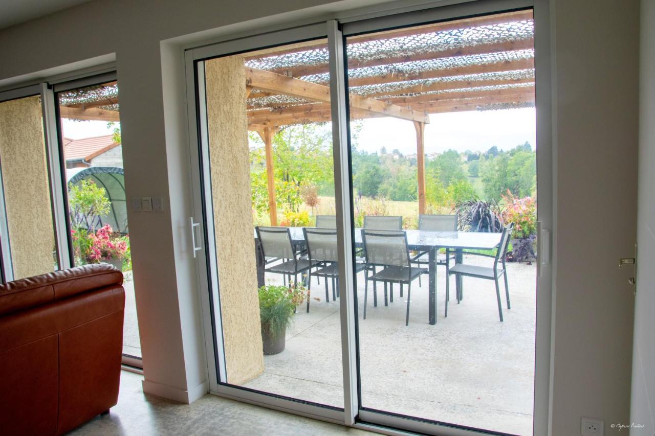 Villa Elegante A Panissieres Avec Piscine Privee ภายนอก รูปภาพ